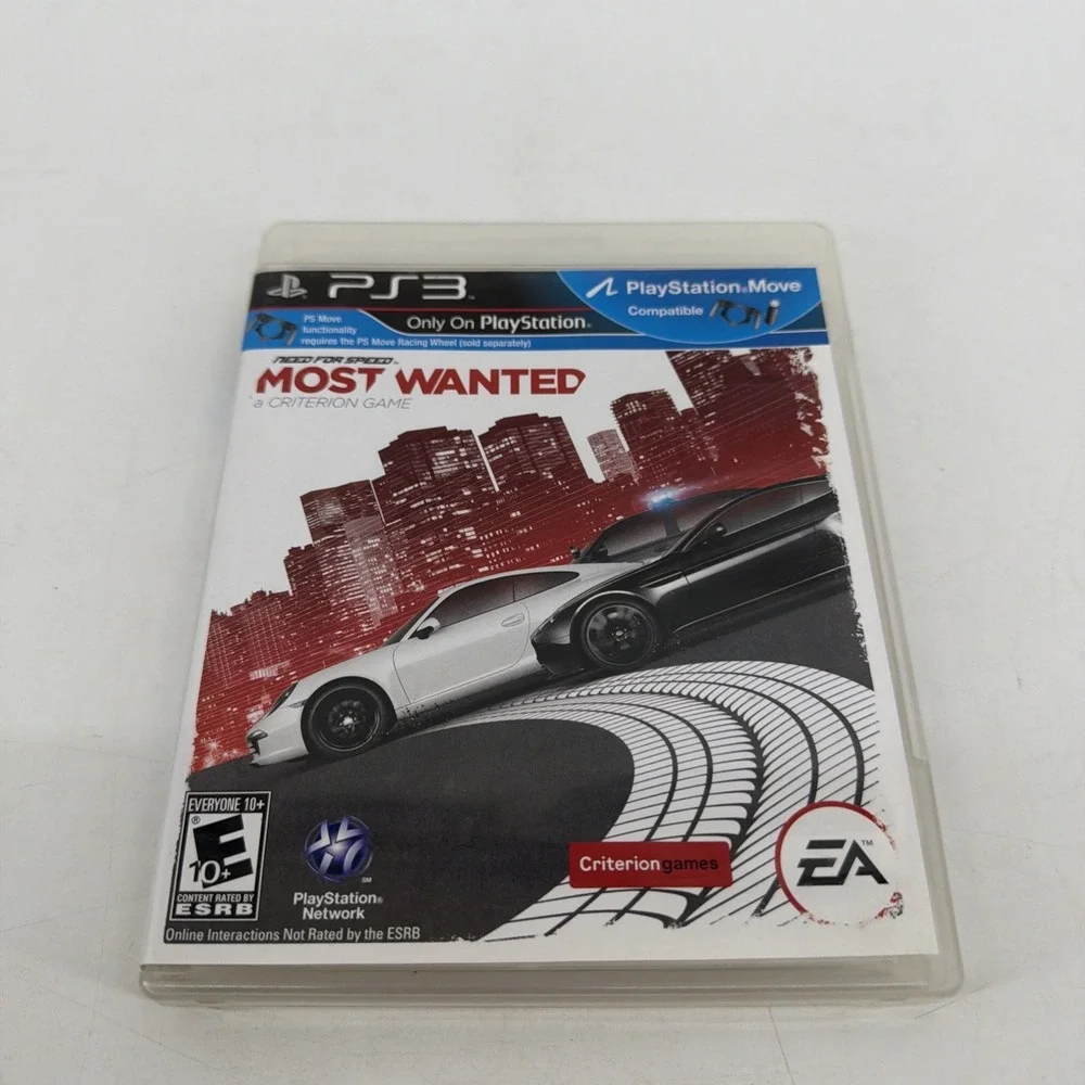 Need for Speed: Most Wanted (Sony PlayStation 3, 2012) Complete w/Manual Insert